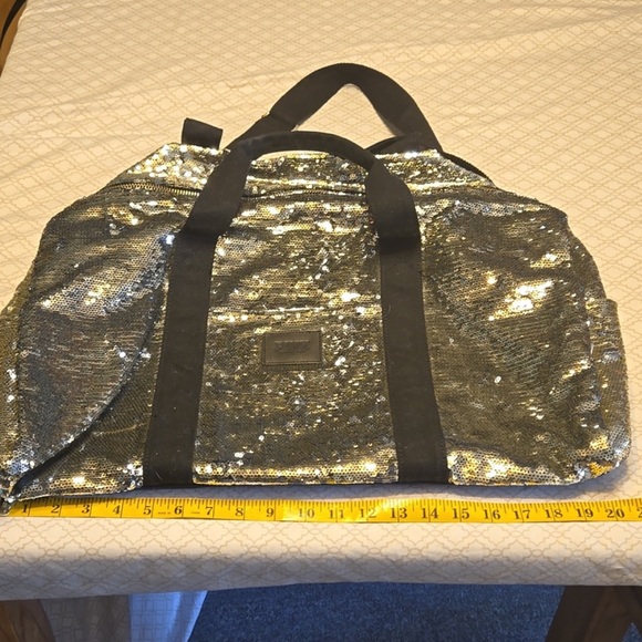 PINK Victoria's Secret Sequined
Overnight Weekend Bag (price is firm) - Picture 2 of 10